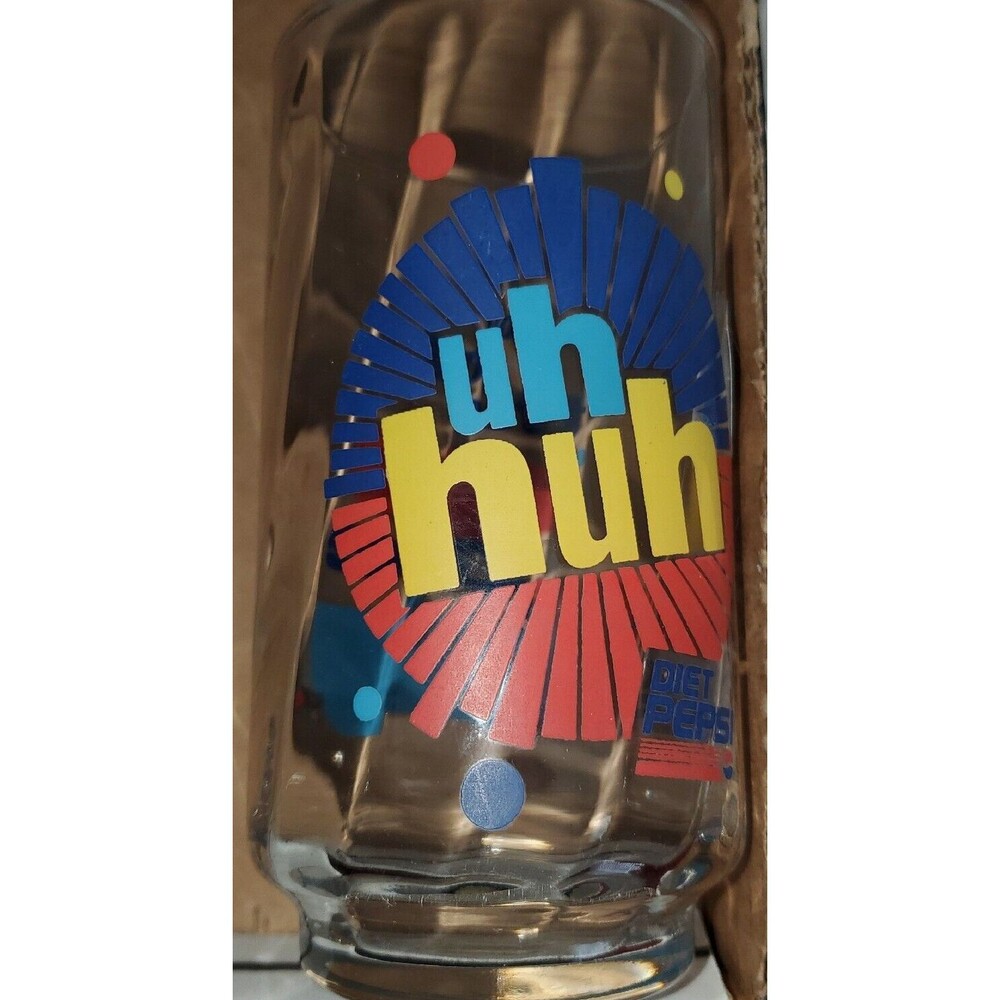 Vintage Diet Pepsi Glass You Got The Right One Baby Uh Huh Ray Charles